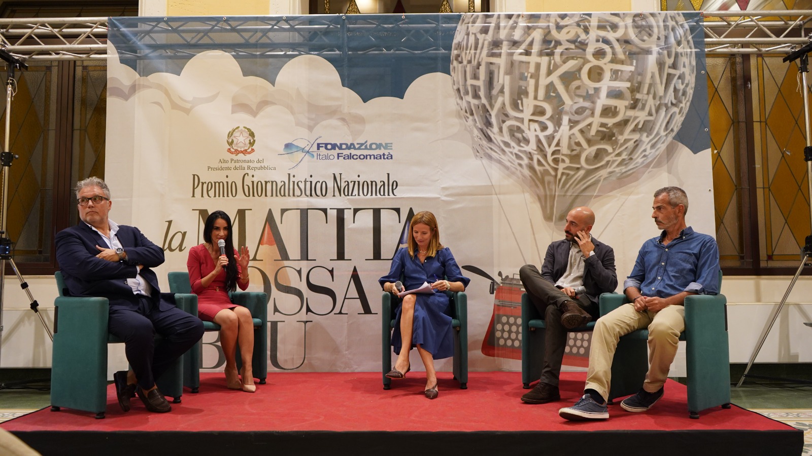 La Matita rossa e blu della Fondazione Italo Falcomatà a Sara Lucaroni e  Fabio Tonacci. Premio speciale alla memoria per Pietro Bellantoni 